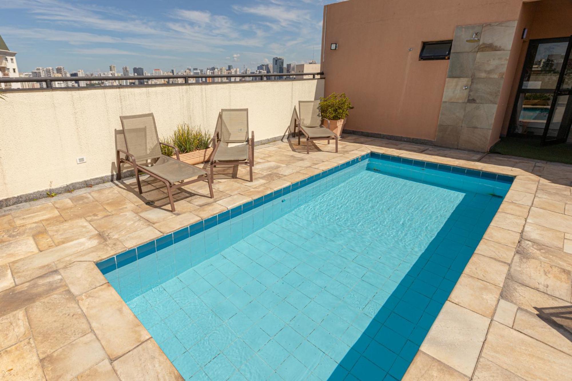 Easy Star - Apartamento Na Vila Olimpia Com Ofuro E Vista Incrivel - Te01H São Paulo Exterior photo